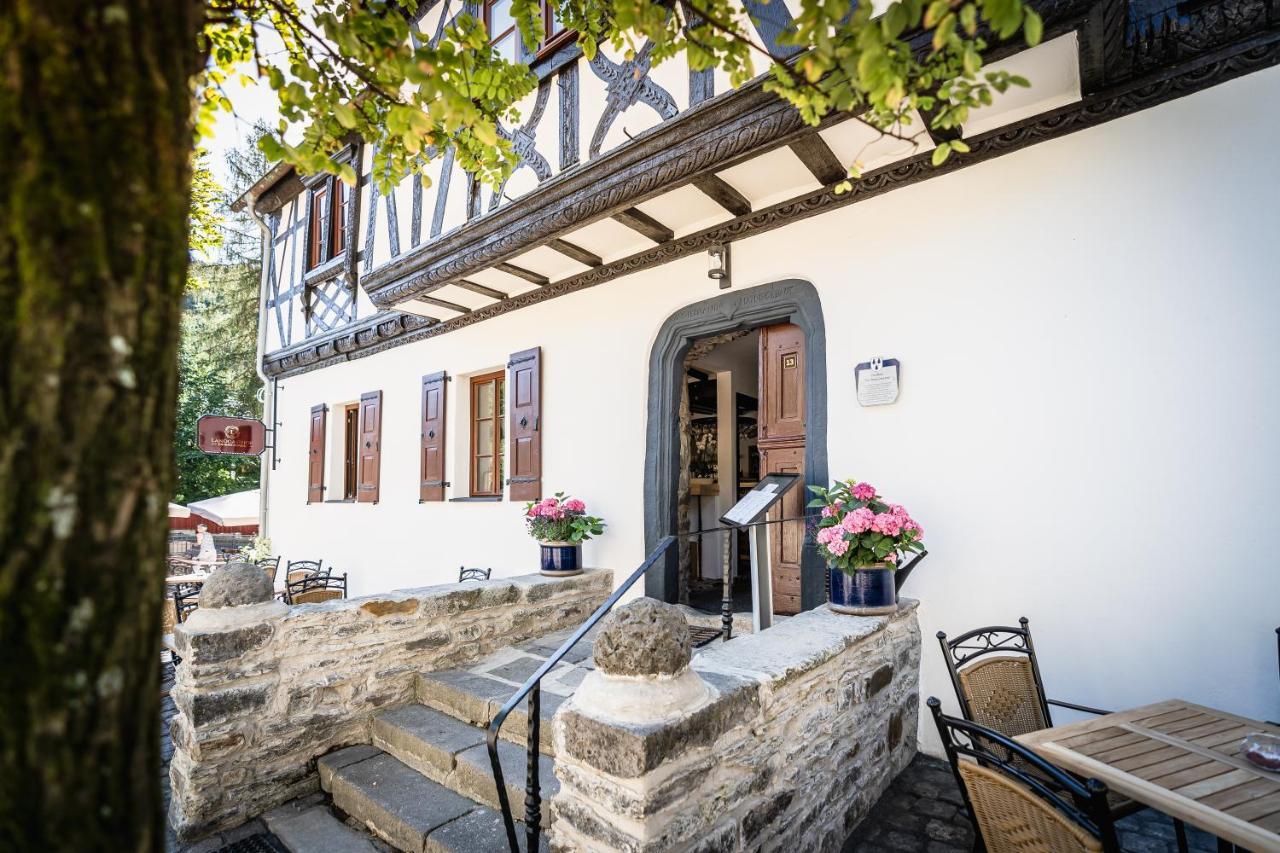 Landgasthof Zur Burg Grenzau ヘール・グレンツハウゼン エクステリア 写真